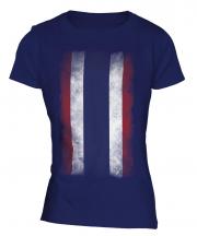 Thailand Faded Flag Ladies T-Shirt