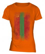 Transnistria Faded Flag Ladies T-Shirt