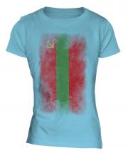 Transnistria Faded Flag Ladies T-Shirt