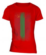 Transnistria Faded Flag Ladies T-Shirt