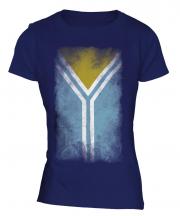 Tuva Faded Flag Ladies T-Shirt