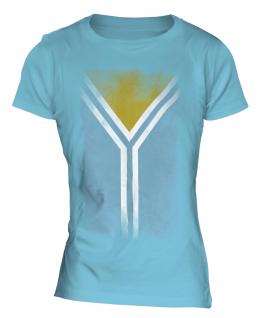 Tuva Faded Flag Ladies T-Shirt