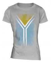 Tuva Faded Flag Ladies T-Shirt