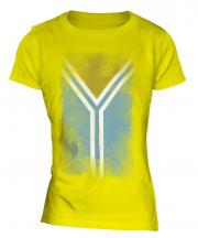 Tuva Faded Flag Ladies T-Shirt