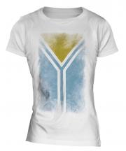 Tuva Faded Flag Ladies T-Shirt