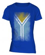 Tuva Faded Flag Ladies T-Shirt