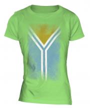 Tuva Faded Flag Ladies T-Shirt