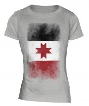 Udmurtia Faded Flag Ladies T-Shirt