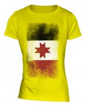 Udmurtia Faded Flag Ladies T-Shirt