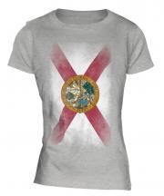 Florida State Faded Flag Ladies T-Shirt
