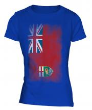 Manitoba Faded Flag Ladies T-Shirt