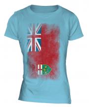 Ontario Faded Flag Ladies T-Shirt