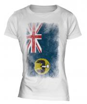 South Australia Faded Flag Ladies T-Shirt