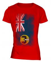 South Australia Faded Flag Ladies T-Shirt