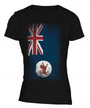 Tasmania Faded Flag Ladies T-Shirt