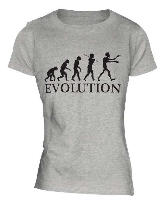 Zombie Evolution Ladies T-Shirt