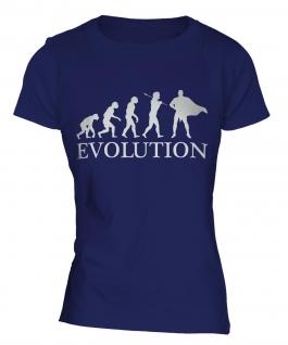 Superhero Evolution Ladies T-Shirt