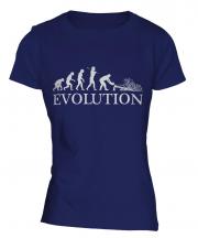 Tree Surgeon Evolution Ladies T-Shirt