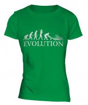 Tree Surgeon Evolution Ladies T-Shirt