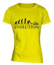 Tree Surgeon Evolution Ladies T-Shirt