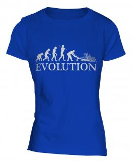 Tree Surgeon Evolution Ladies T-Shirt