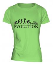 Tree Surgeon Evolution Ladies T-Shirt