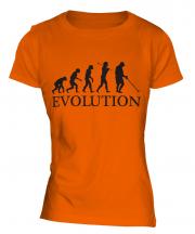 Metal Detector Evolution Ladies T-Shirt