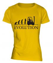 Forklift Driver Ladies T-Shirt