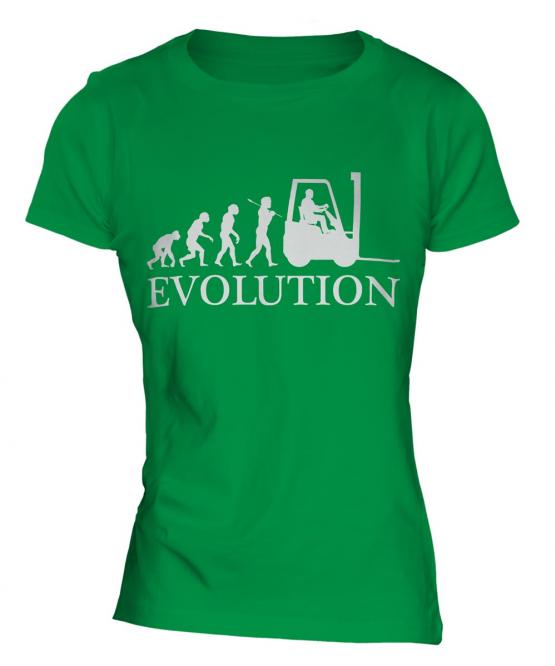 Forklift Driver Ladies T-Shirt