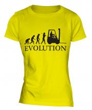 Forklift Driver Ladies T-Shirt