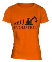 Excavator Evolution Ladies T-Shirt