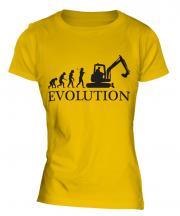 Excavator Evolution Ladies T-Shirt