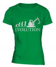 Excavator Evolution Ladies T-Shirt