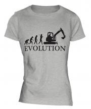 Excavator Evolution Ladies T-Shirt