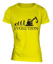 Excavator Evolution Ladies T-Shirt