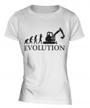 Excavator Evolution Ladies T-Shirt