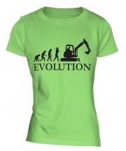 Excavator Evolution Ladies T-Shirt
