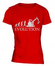 Excavator Evolution Ladies T-Shirt