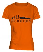 Motor Racing Evolution Ladies T-Shirt