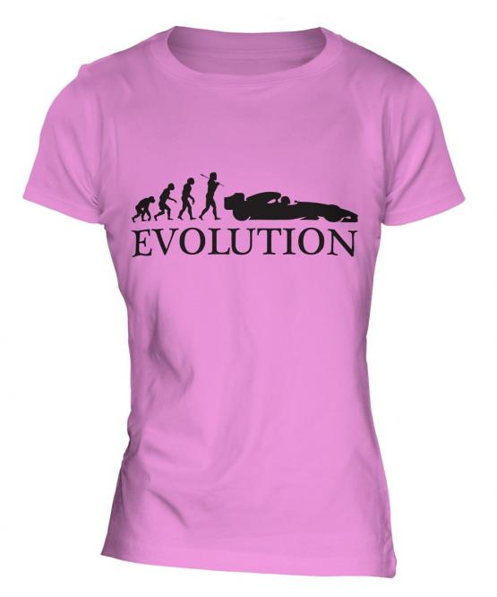 Motor Racing Evolution Ladies T-Shirt