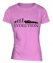 Motor Racing Evolution Ladies T-Shirt