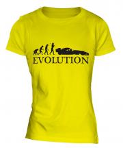 Motor Racing Evolution Ladies T-Shirt