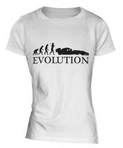 Motor Racing Evolution Ladies T-Shirt