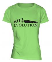 Motor Racing Evolution Ladies T-Shirt