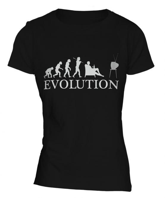 Television Evolution Ladies T-Shirt