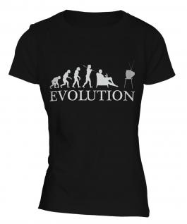 Television Evolution Ladies T-Shirt