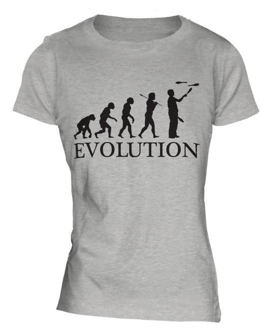 Juggler Evolution Ladies T-Shirt