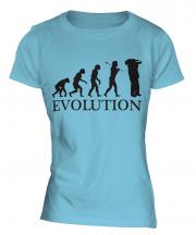 Cameraman Evolution Ladies T-Shirt