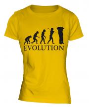 Cameraman Evolution Ladies T-Shirt