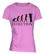 Cameraman Evolution Ladies T-Shirt